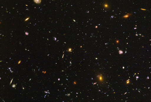 Campo Ultra Profundo del Hubble con miles de galaxias